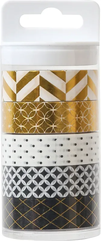 I AM CREATIVE Washi Tape Set 6 4085.113 15mmx5m, 5 St&uuml;ck
