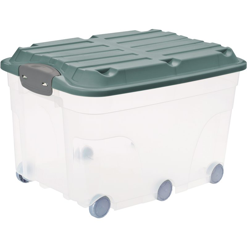 ROTHO Rollerbox 57 l 1766605092 gr&uuml;n 400x595x370mm