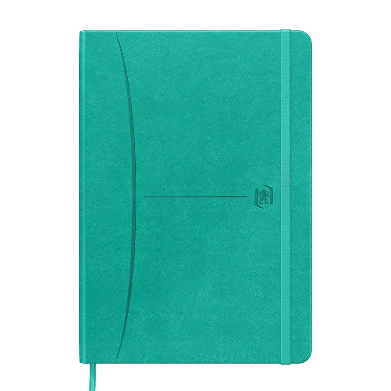 OXFORD Signature Notizbuch 400154947 A5, liniert 80 Blatt, t&uuml;rkis