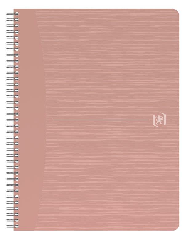 OXFORD My Rec'Up Spiralheft 400166097 A4, liniert 90 Blatt, rosa