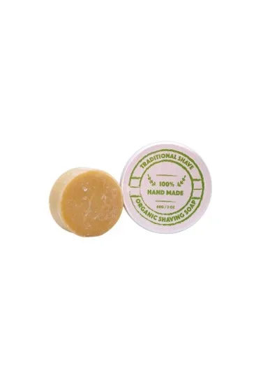 GOLDEN BEARDS organische  Rasierseife Topf 60 ml