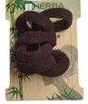 Herba.Ecofriendly Haarbinder, braun, &Oslash; 3 cm, 6 pcs