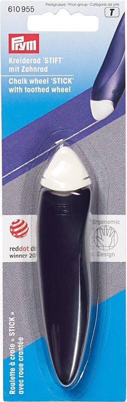Prym Kreiderad Stift, ergonomic Karte