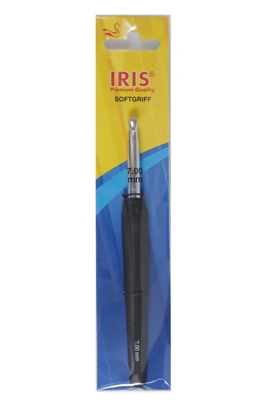 Iris H&auml;kelnadel mit Softgriff