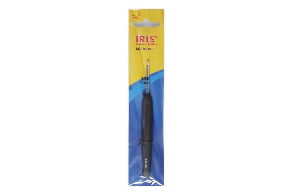 Iris H&auml;kelnadel mit Softgriff