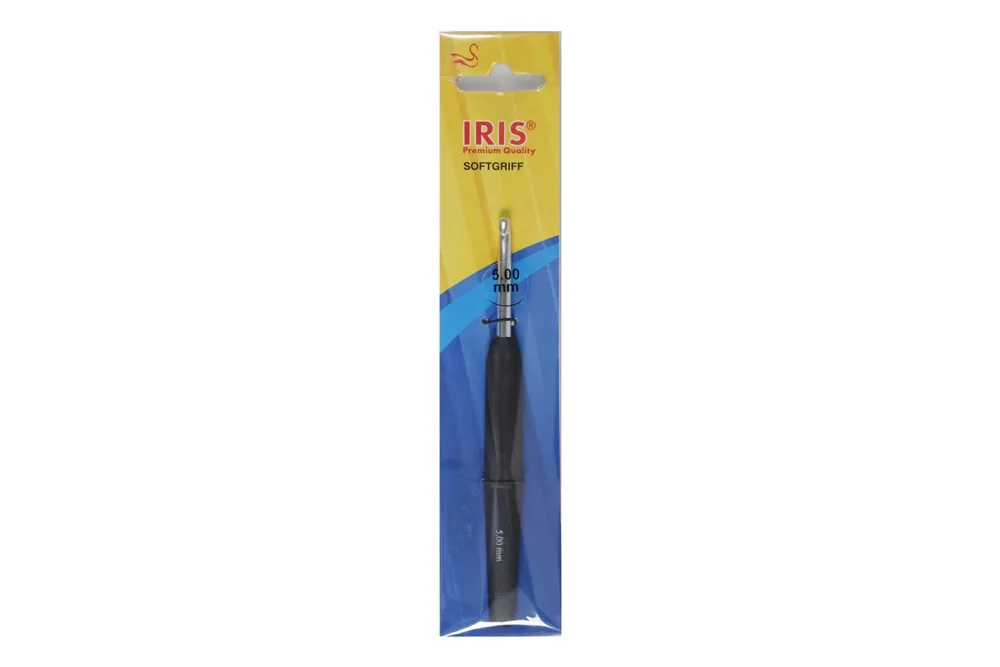 Iris H&auml;kelnadel mit Softgriff