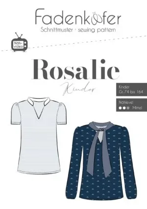 Fadenk&auml;fer Schnittmuster Schluppenbluse Rosalie