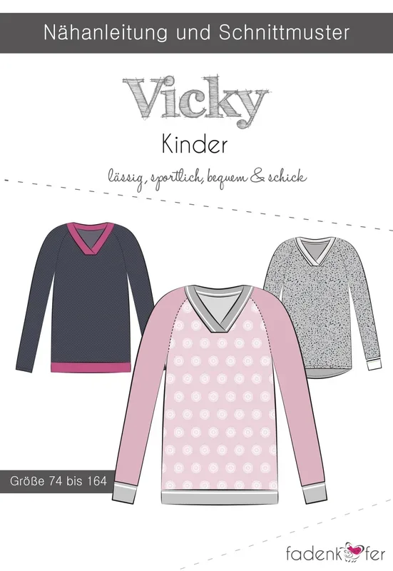 Fadenk&auml;fer Schnittmuster Vicky