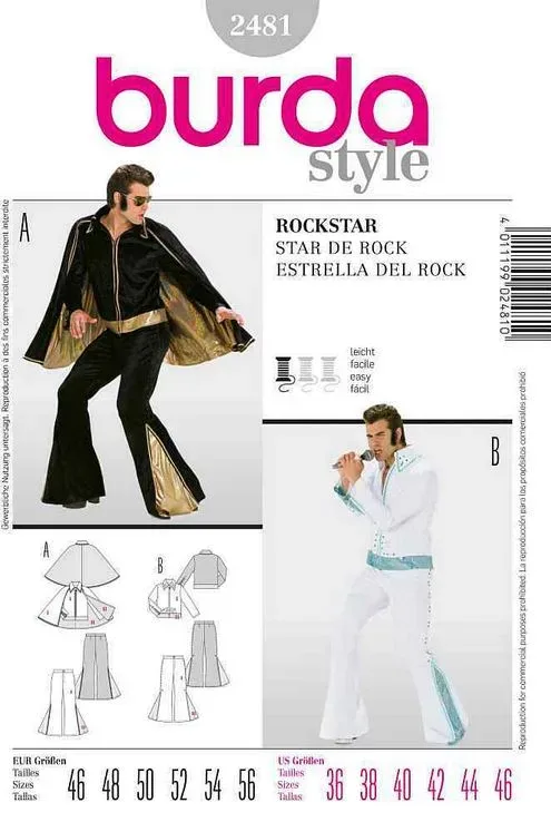 Burda Schnittmuster Rockstar