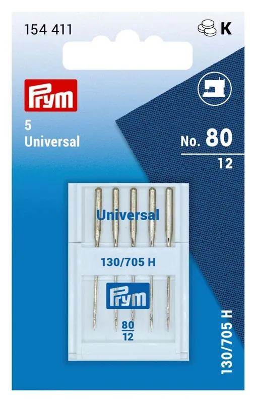 Prym N&auml;hmaschinennadeln, Standard Nr. 80, Karte 5 St&uuml;ck
