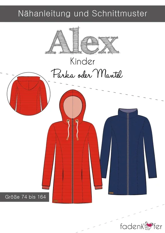 Fadenk&auml;fer Schnittmuster Alex