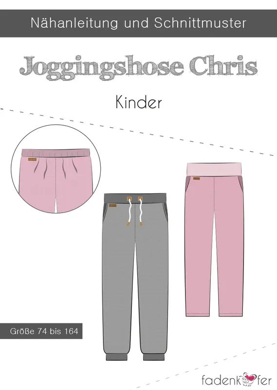 Fadenk&auml;fer Schnittmuster Jogginghose