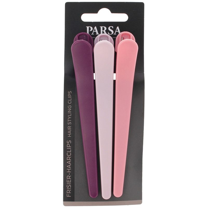 Parsa Frisier-Haarclips, lila-pink-rosa