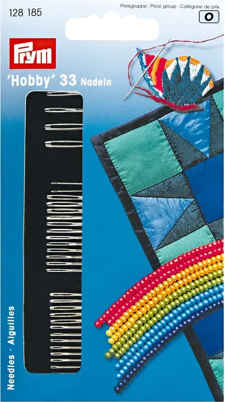Prym Nadelmappe Hobby, sortiert Karte 33 Nadeln