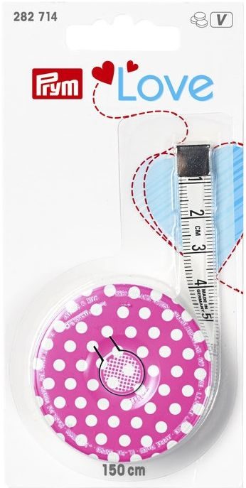 Prym Love Rollmassband, pink 150 cm, Karte 1 Stk.