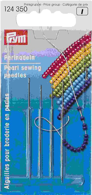 Prym Perlnadeln Nr. 10-12, Karte 4 Stk.
