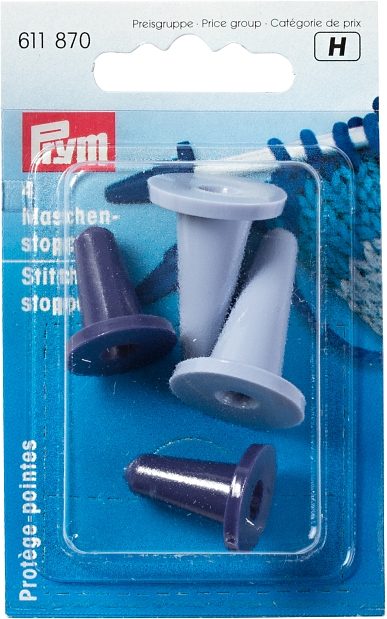 Prym Maschenstopper, farbig sortiert 2 -7 mm, Karte 2 Paar