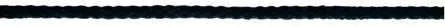 Prym Anorak-und Parkakordel, schwarz 4 mm, Coupon 3 m