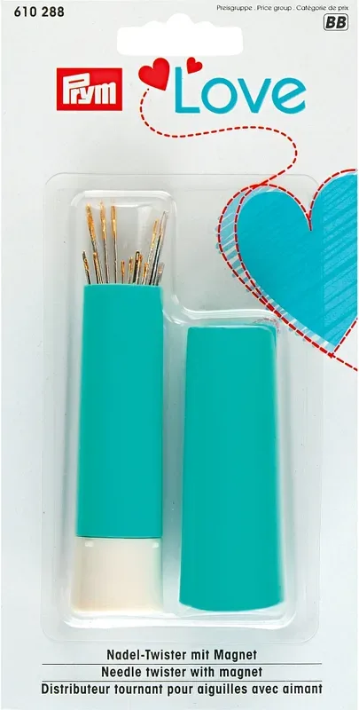 Prym Love Nadel-Twister N&auml;h- + Stopfnadeln Karte 19 Stk.