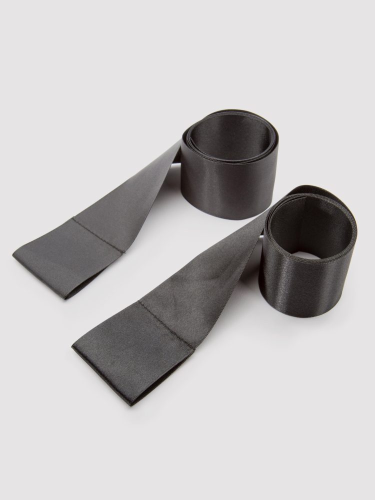Lovehoney Oh! Silky Bondage Restraints Black (Black), Schwarz - Amorana
