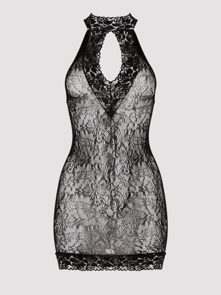 Fifty-Shades-of-Grey - Fesselndes Minikleid - Plus Size - Spitze
