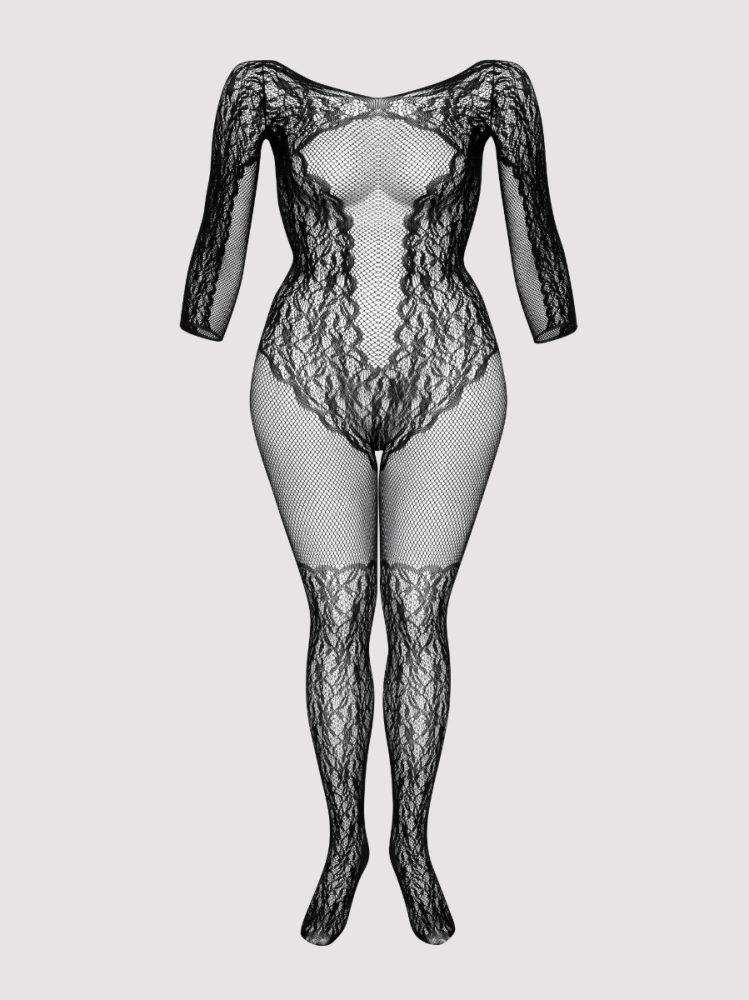 Fifty-Shades-of-Grey - Spanking Bodystocking Curve