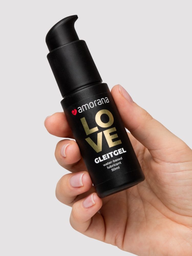 Amorana - Love Wasserbasiertes Gleitgel - Schwarz - 50ml
