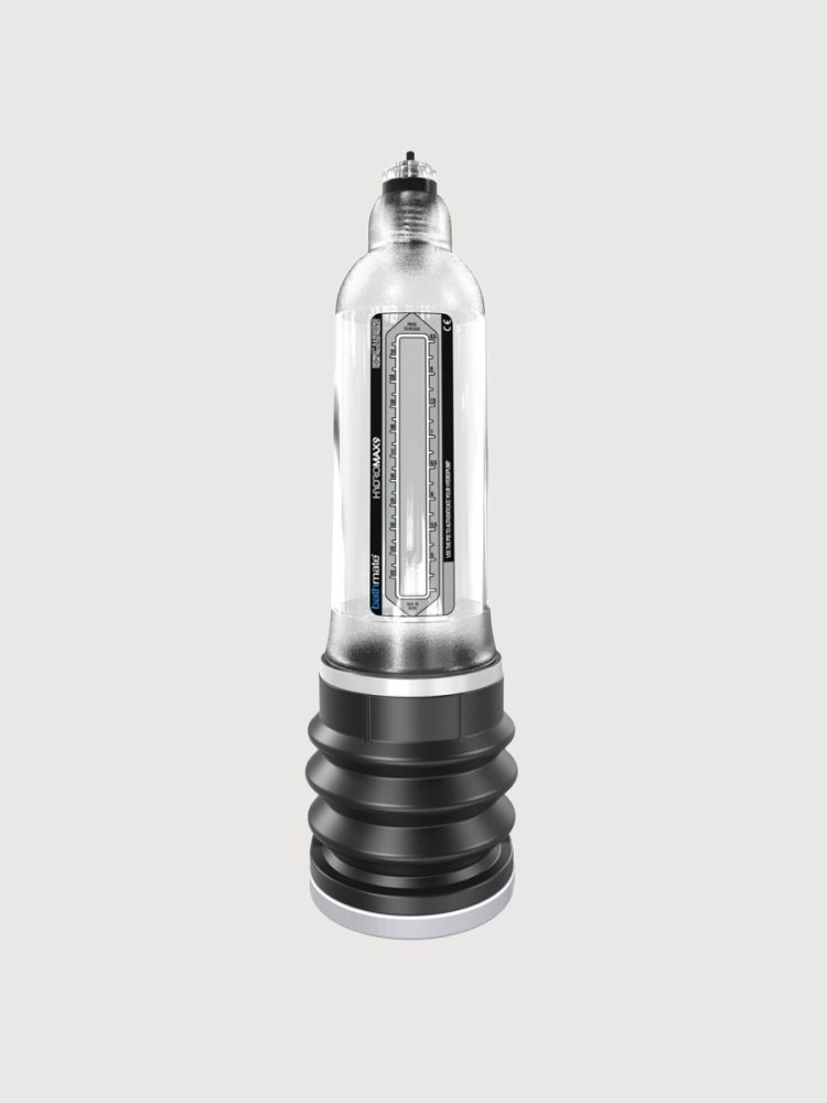 Bathmate HYDROMAX9 Penis Pump Clear 7-9 Inches, Transparent - Amorana