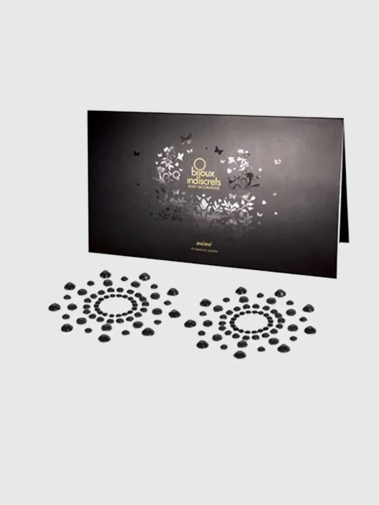 Bijoux-Indiscrets Mimi Nipple Jewelry[Black], Schwarz - Amorana
