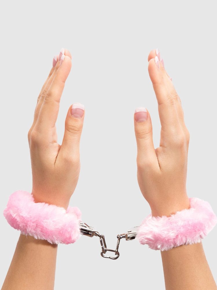 Bondage-Boutique Pink Furry Fesseln & Handschellen