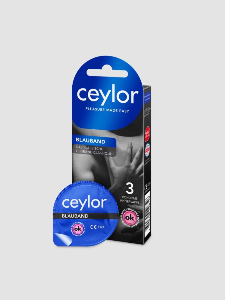 Ceylor Blue Band Classic Condoms, 3 Stück - Amorana