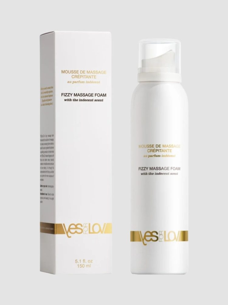 YESforLOV - Prickelnder Massageschaum - Leder - 150ml