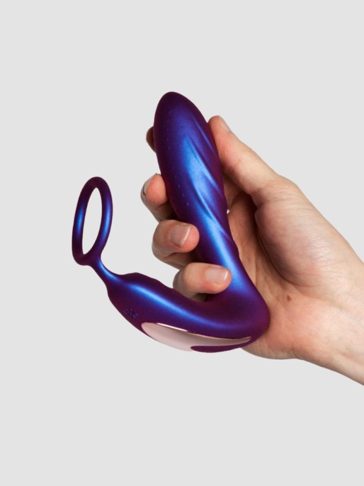 Hueman Black Hole Analvibrator mit Penisring