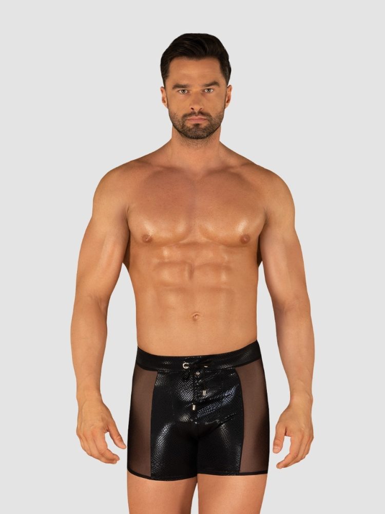 Punta Negra Swim Shorts Black - Black - L/XL, L/XL - Amorana