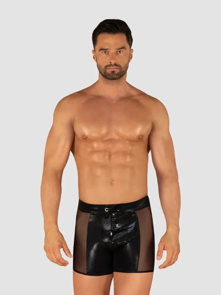 Punta Negra Swim Shorts Black - Black - S/M, S/M - Amorana