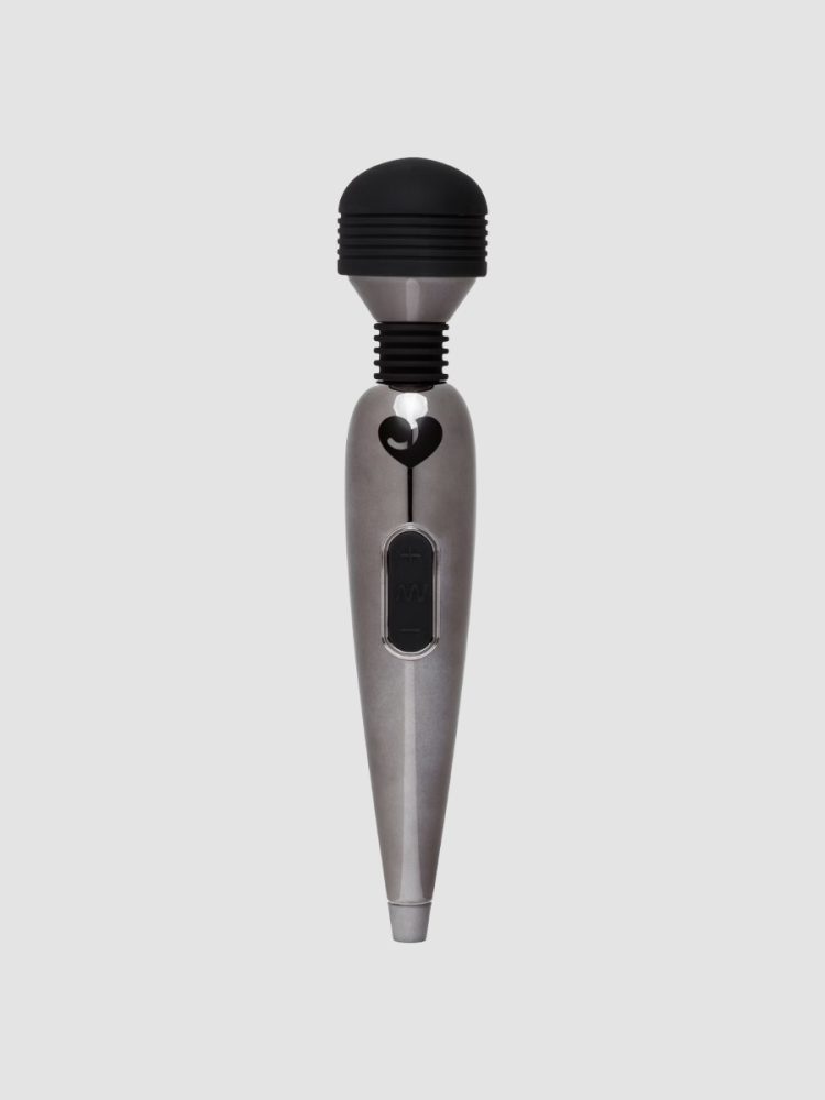 Lovehoney Rechargeable Mini Massage Wand Vibrator, Grau - Amorana
