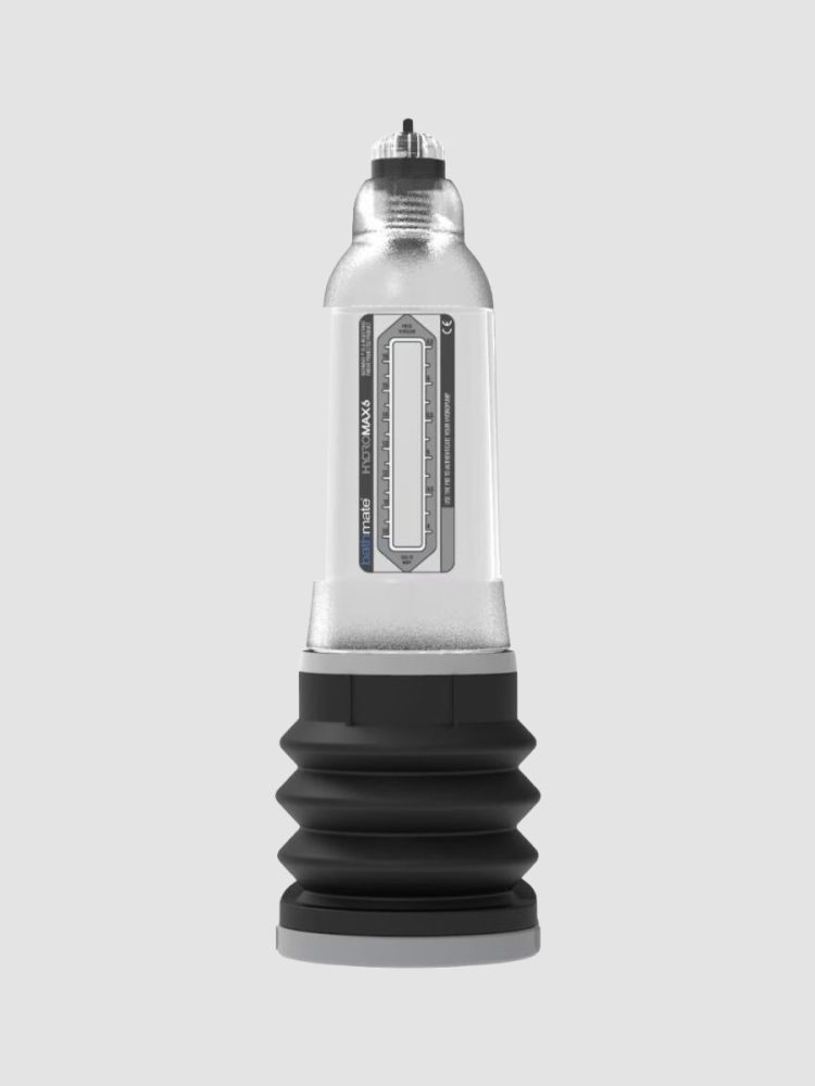 Bathmate Hydromax6 Wasserbetriebene Transparente Penispumpe