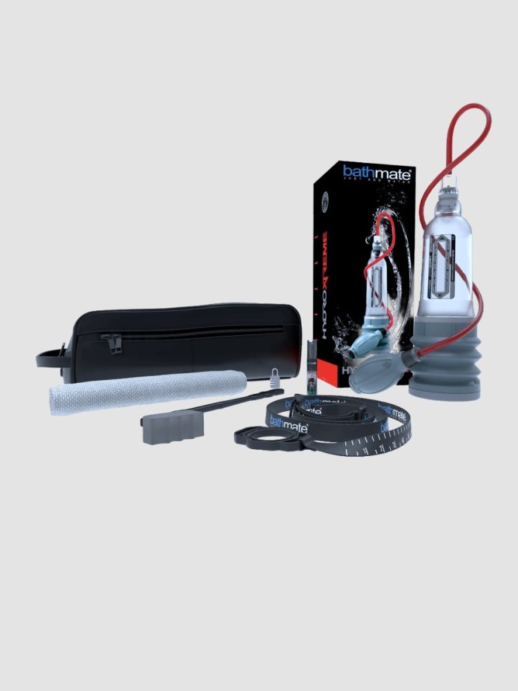 Bathmate HydroeXtreme6 Transparente Penispumpe Set