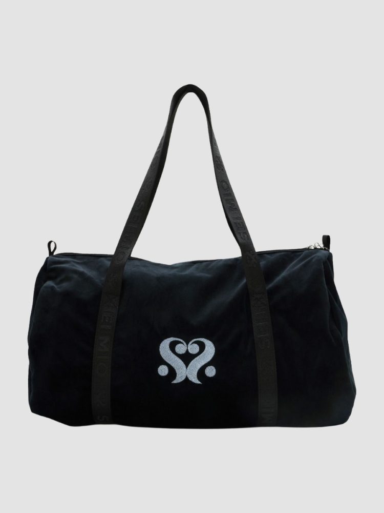 SEI MIO Samt-Reisetasche