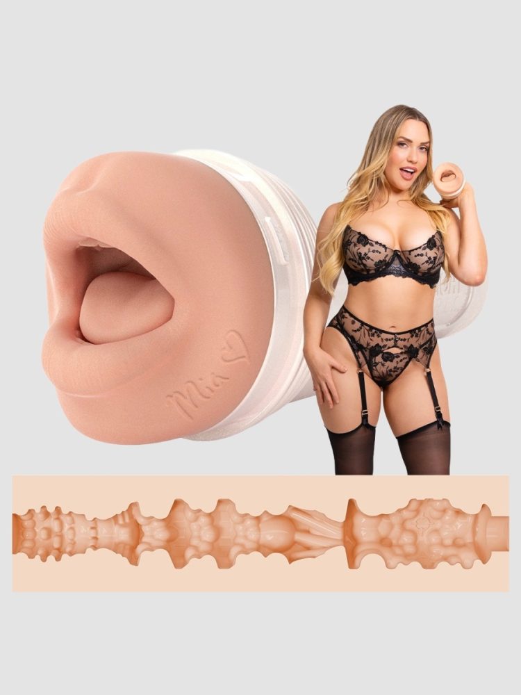 Fleshlight Girls Mia Malkova Headshot Blow Job Masturbator, Oral - Amorana