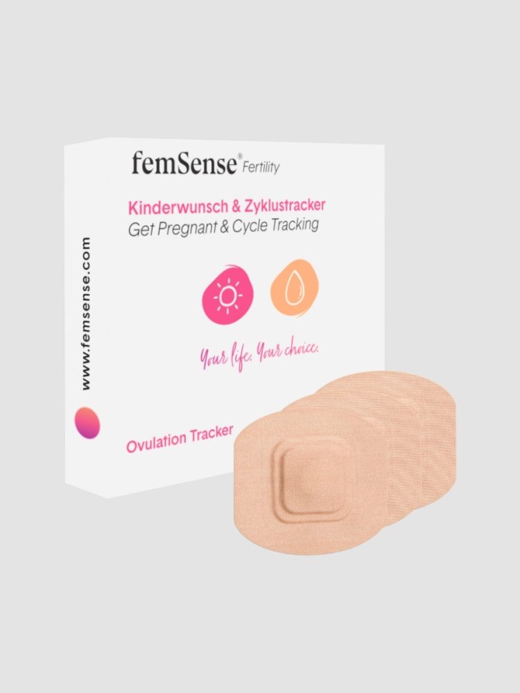 femSense - Ovulations-Tracker - Beige - 3 Stück