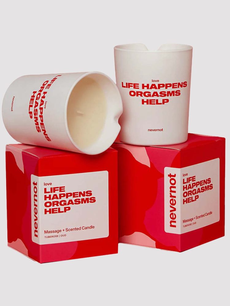 NeverNot Massage Candle Massagekerze, Love - Amorana