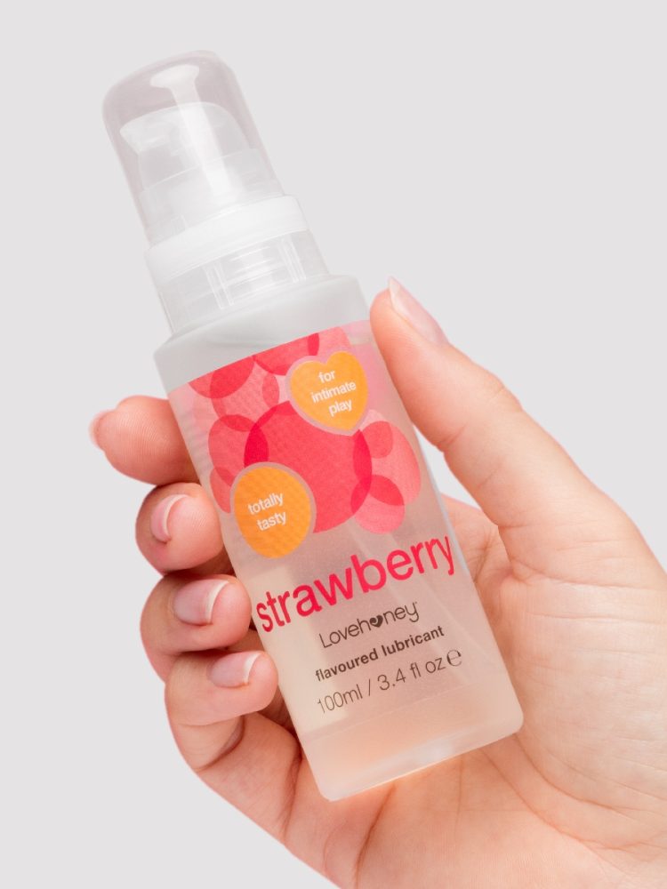 Lovehoney - Wasserbasiertes Gleitmittel mit Erdbeergeschmack