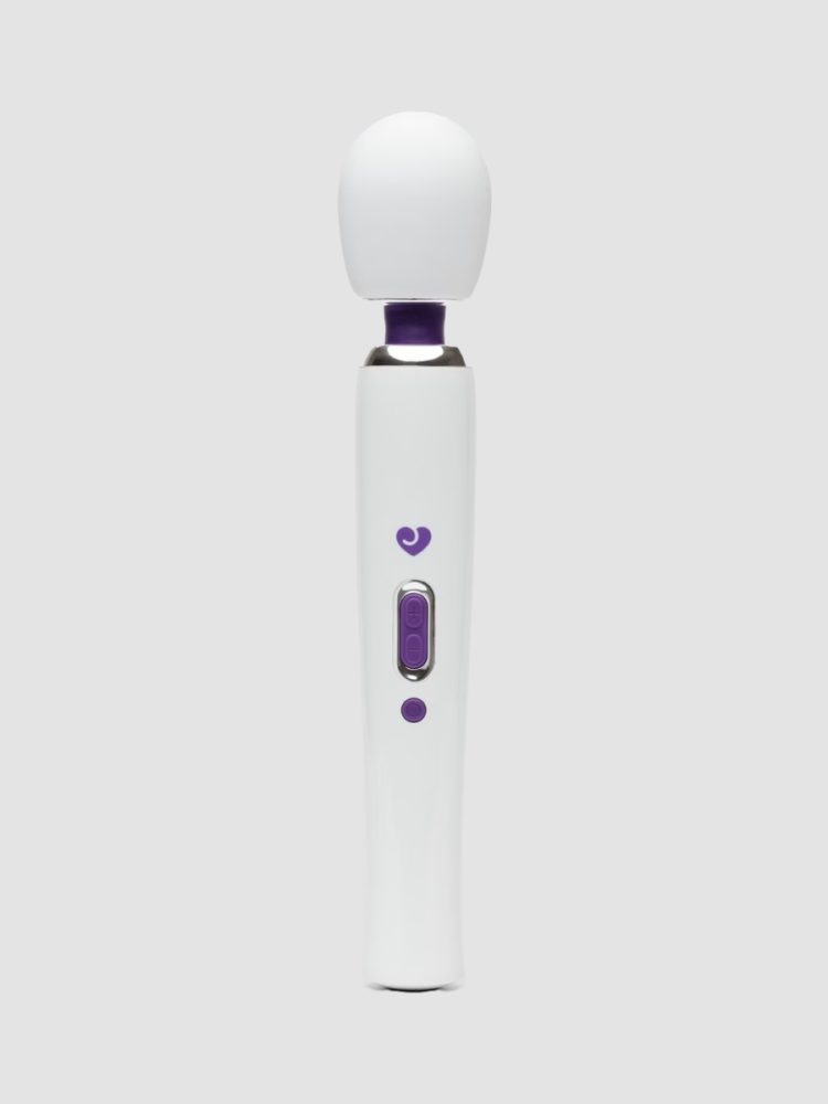 Lovehoney Deluxe Extra Powerful Rechargeable Wand Massager 2.0 (White), Weiss - Amorana
