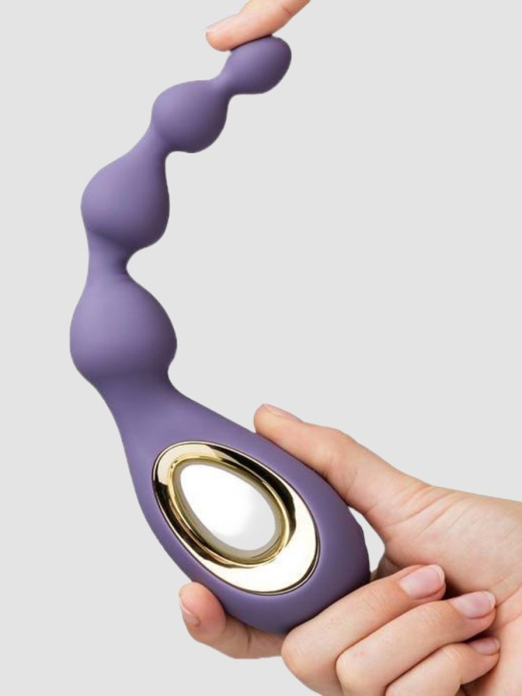 Lelo Soraya Anal Beads Butt Plug (Purple), Violett - Amorana