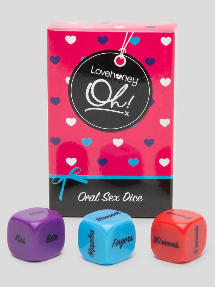 Lovehoney-Oh - Oralsex-Würfel - Hartplastik - 3er Set