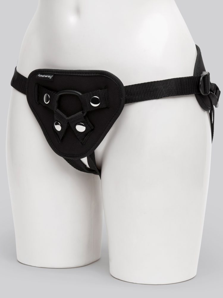 Lovehoney Strapon-Harness mit Rückenschütze