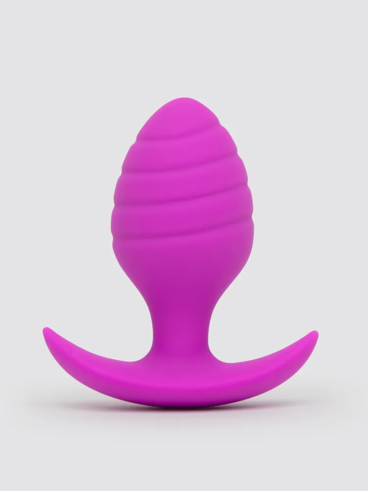 Lovehoney Booty Bliss – Silikon-Analplug mit gewölbter Form und strukturierter Oberfläche
