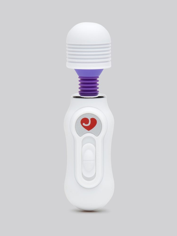 Lovehoney 3-Speed Micro Magic Wand Vibrator (White), Weiss - Amorana