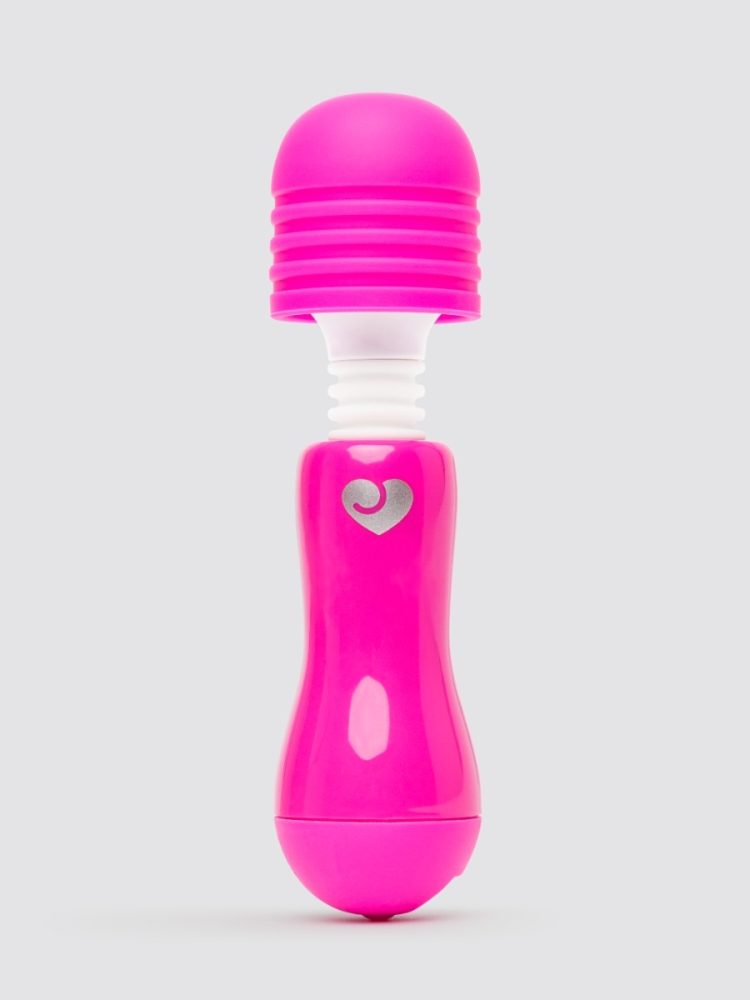 Lovehoney Rechargeable Mini Wand Vibrator - Pink (Pink), Pink - Amorana